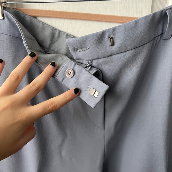 GIORGIO ARMANI SKY BLUE DRESS PANTS - Picture 4 of 6